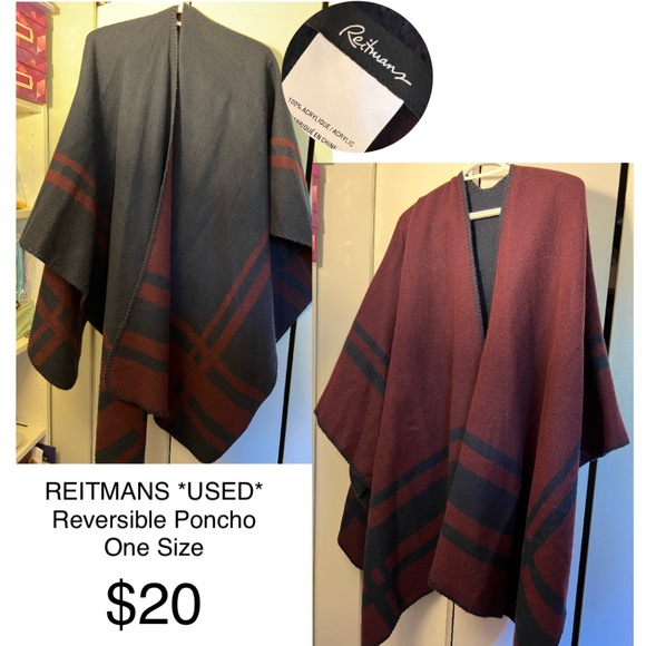Reversible Poncho - Picture 1 of 1